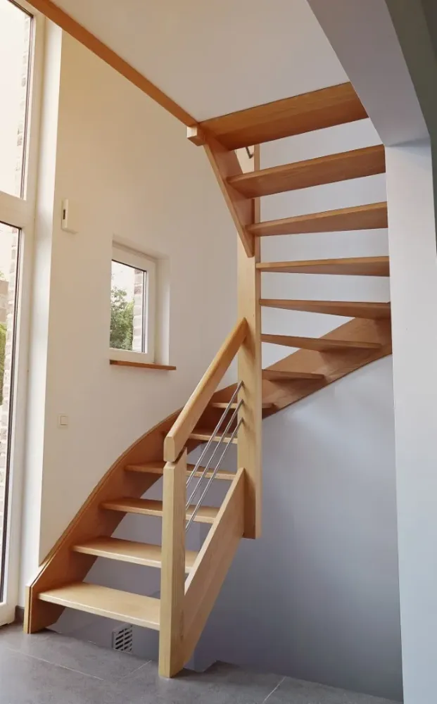 escalier en bois